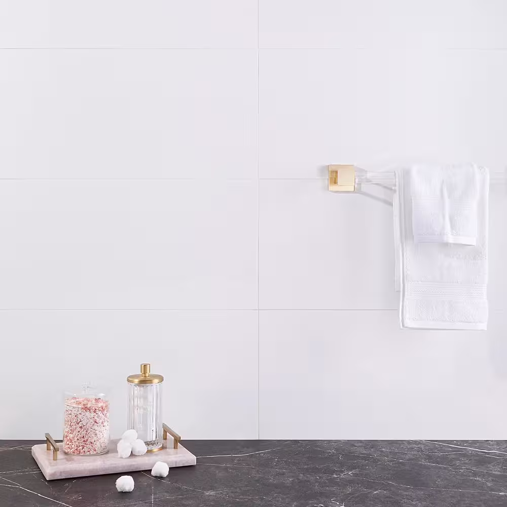 Ivy Hill Tile Essential White 12 in. x 24 in. Polished Ceramic Wall Tile (15.49 sq. ft./Case)