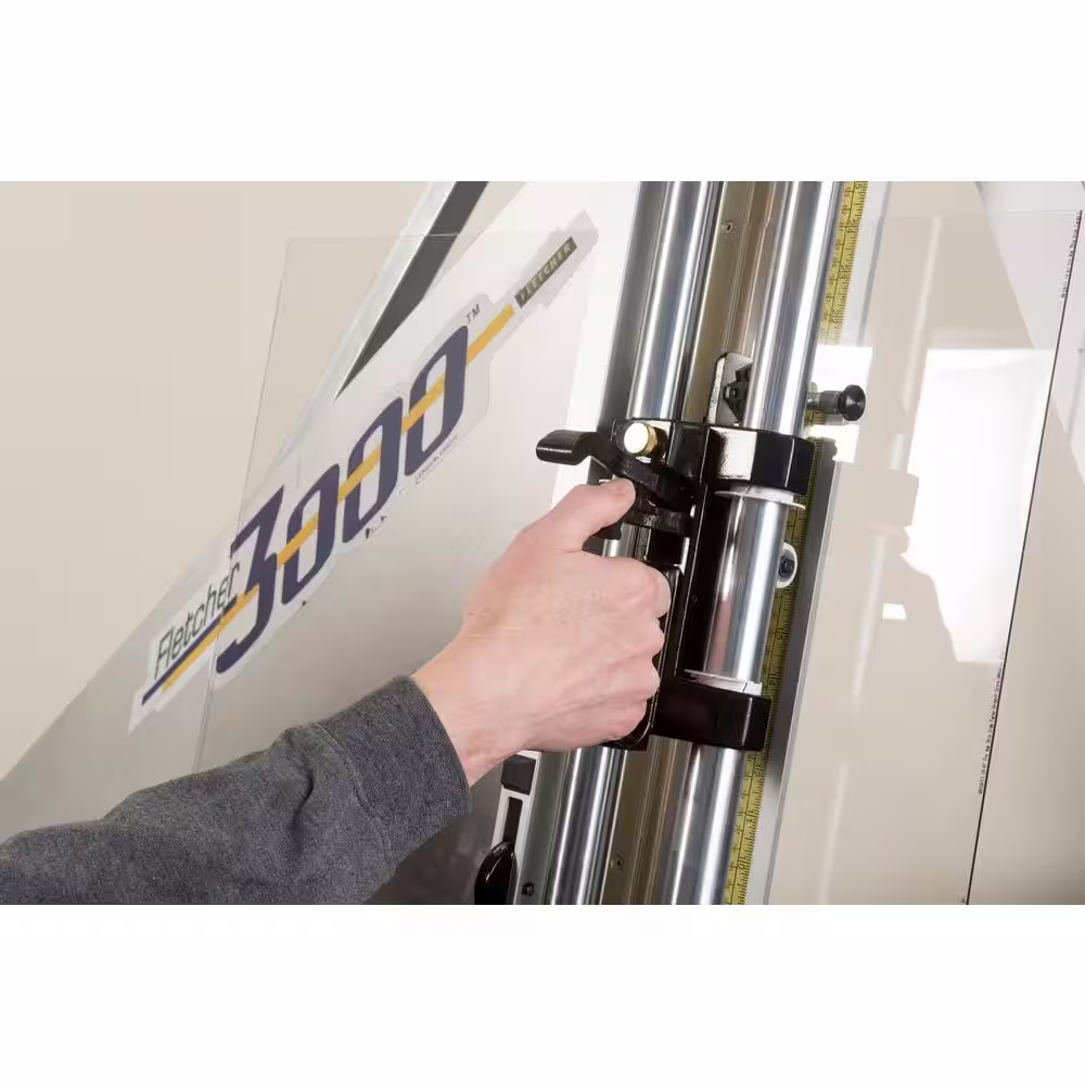 None The Fletcher 3000 Wall Mounted Multi Material Cutter is a Glass Cutter and will Score Acrylic Up to 1/4 in. Thick