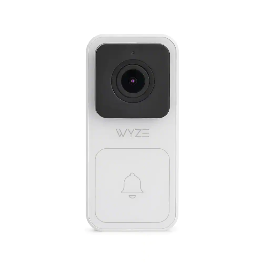 WYZE Wired Video Doorbell (Chime Included), 1080p HD Video, 3:4 Aspect Ratio, 2-way Audio, Night Vision