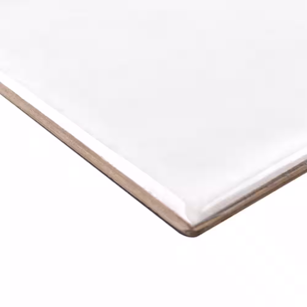 Roca Olaria White 6 in. x 6 in. Glossy Ceramic Wall Tile (12.8091 sq. ft./Case)