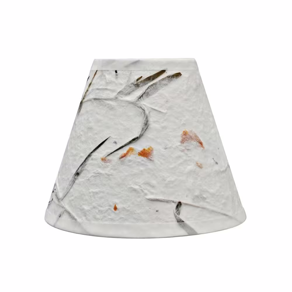 Aspen Creative Corporation 6 in. x 5 in. Off White Hardback Empire Lamp Shade (2-Pack)