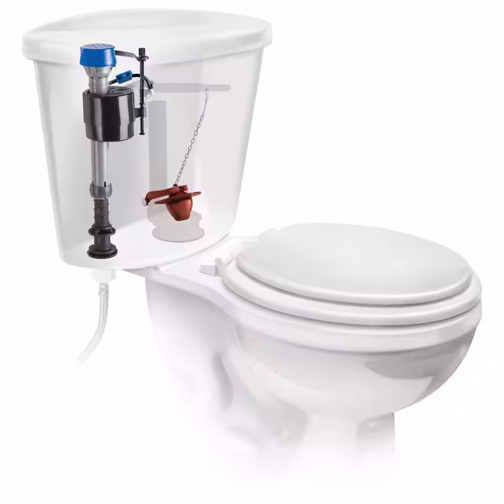 Fluidmaster PerforMAX Universal High Performance Toilet Fill Valve and 2 in. Flapper Repair Kit