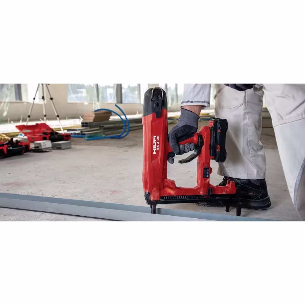 Hilti 22-Volt NURON BX 3 Lithium-Ion Cordless Bluetooth Nailer with Fastener Guide (Tool and Case Only)