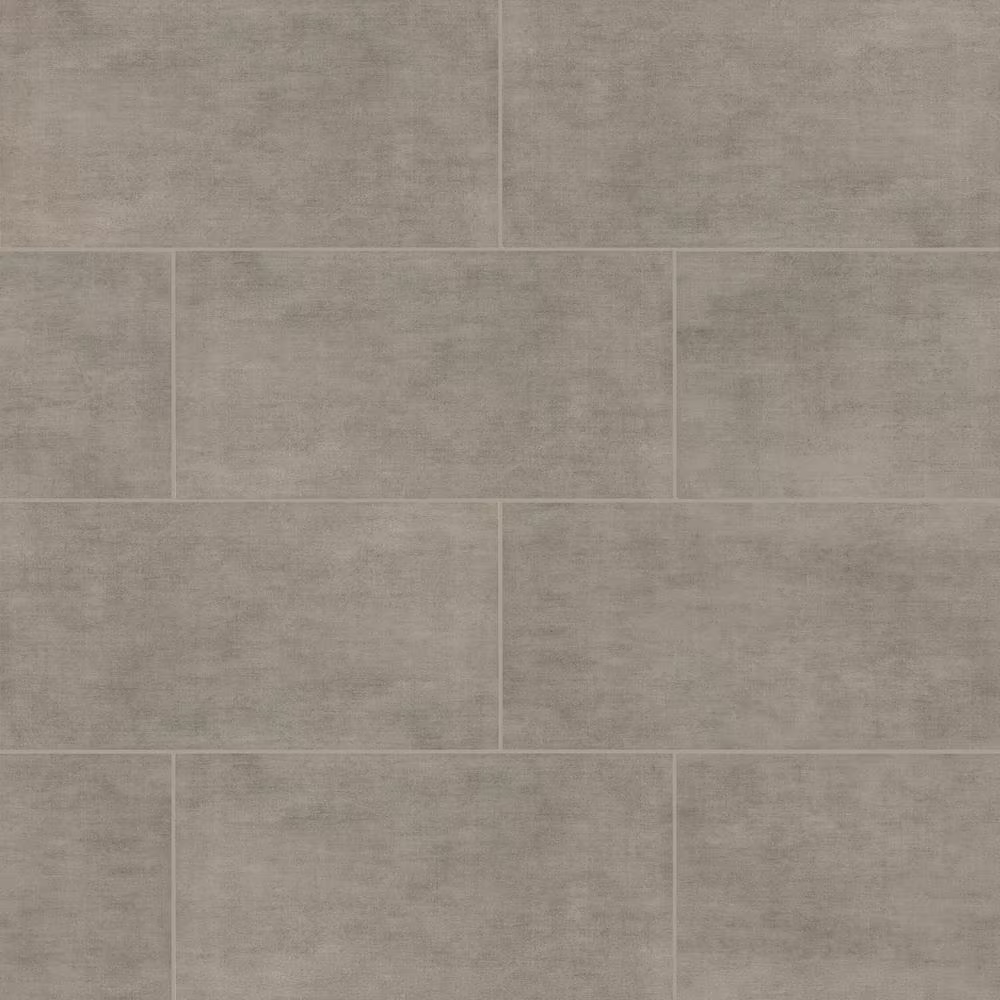 MSI Legacy Gray 24 in. x 48 in. Matte Ceramic Floor and Wall Tile (16 sq. ft./Case)