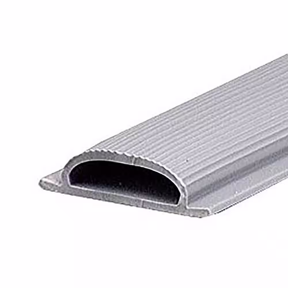 M-D Building Products 1-1/4 in. x 3/4 in. x 36 in. Gray Vinyl Replacement Insert for Threshold