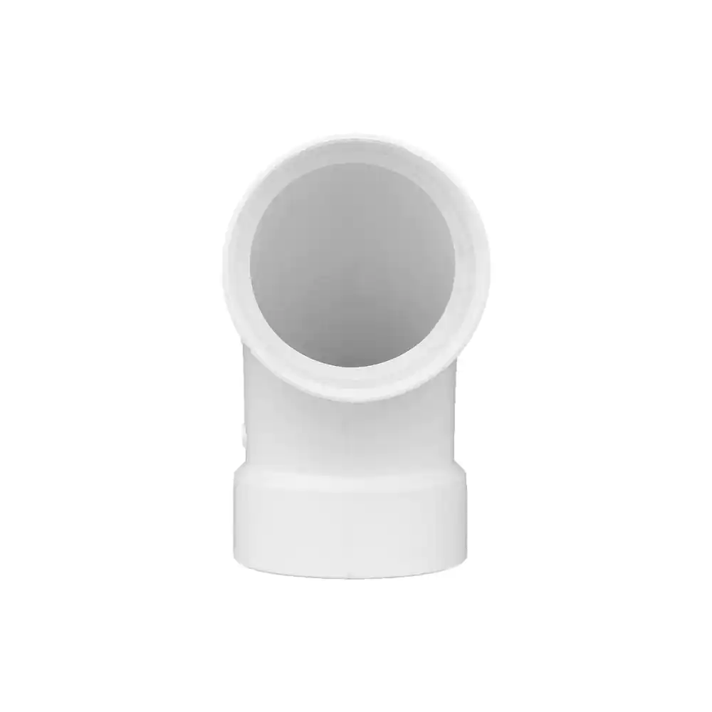 Charlotte Pipe 2 in. PVC DWV 90-Degree Long Sweep Elbow