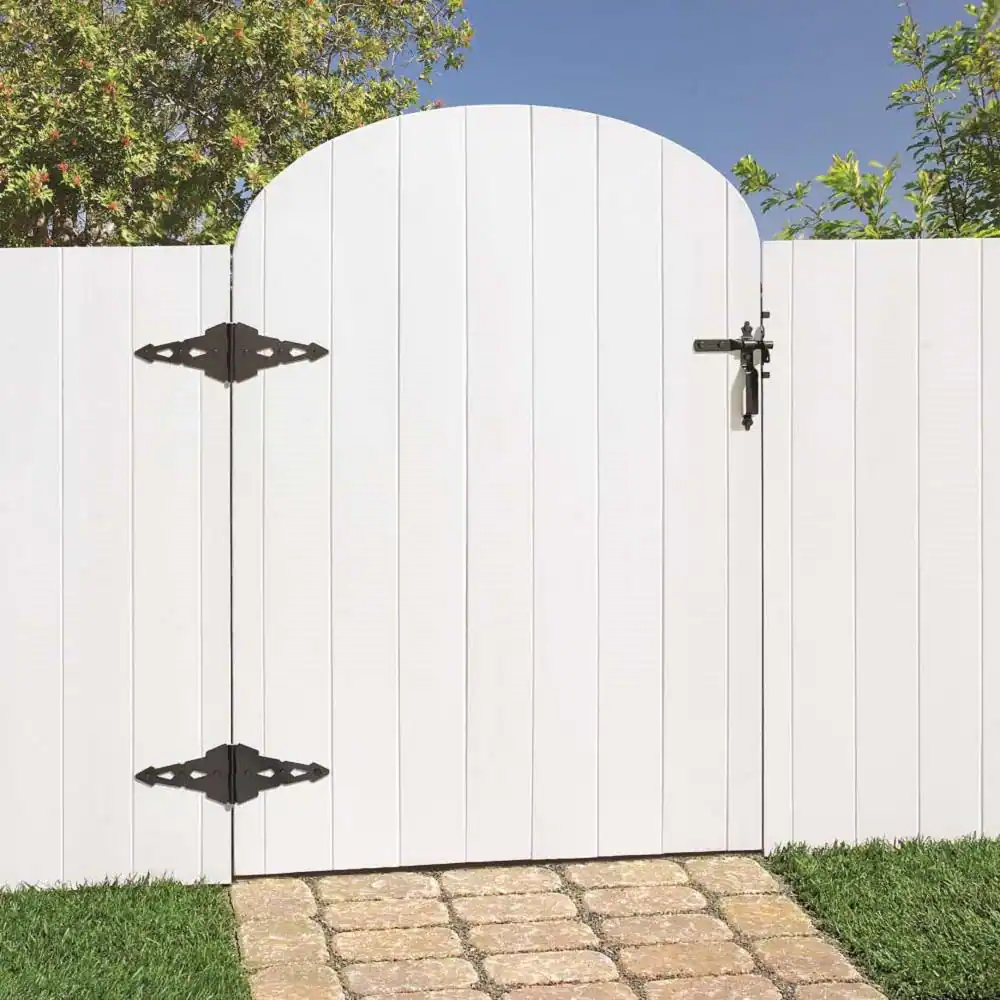 Everbilt Black Post Latch Gate Set