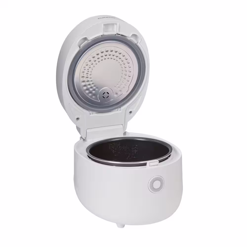 Cuckoo 6-Cup White Micom Rice Cooker 13-Menu Options
