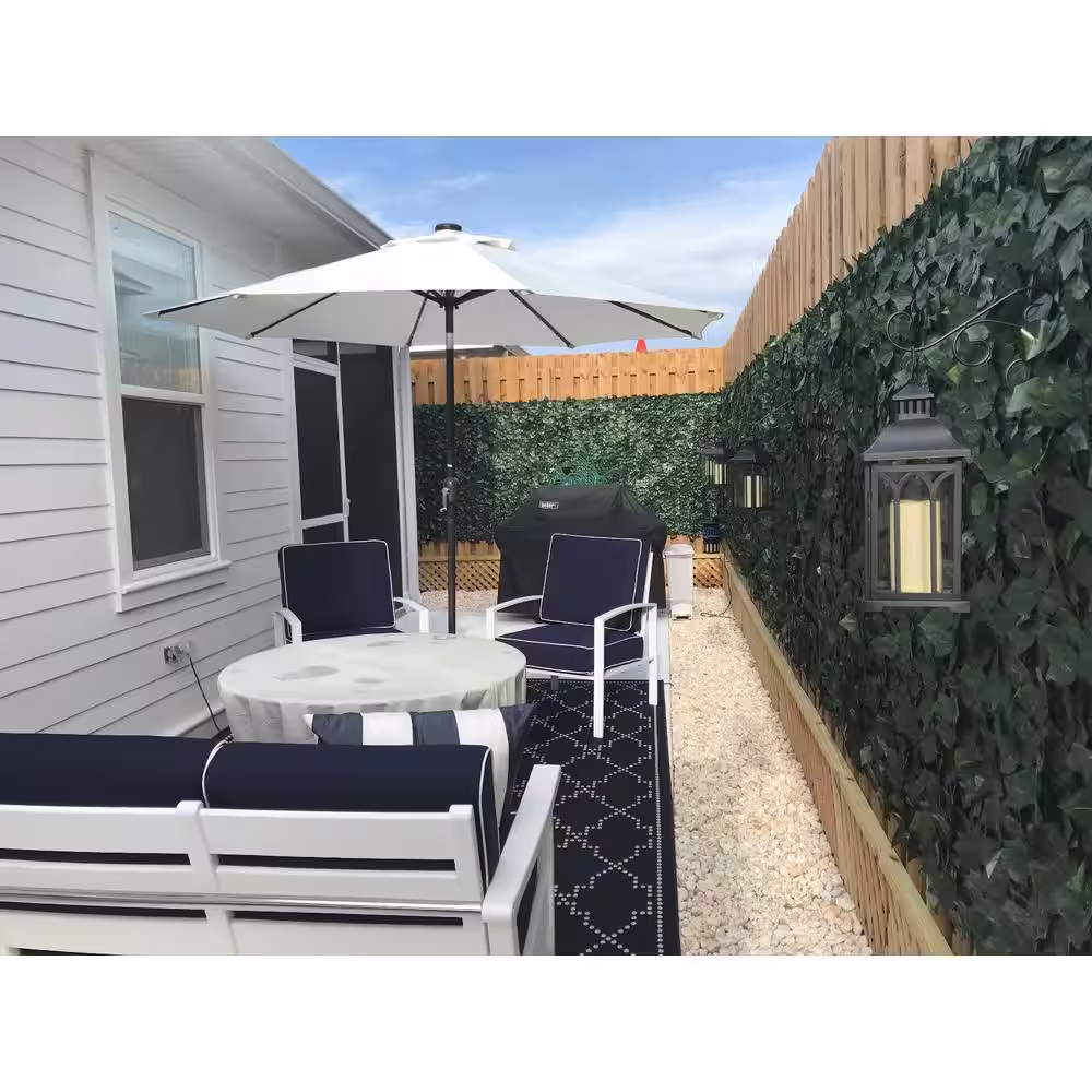 COLOURTREE 6 ft. Artificial x 14 ft. Artificial Faux Ivy Leaf Vines Indoor/Outdoor Privacy Fencing Roll