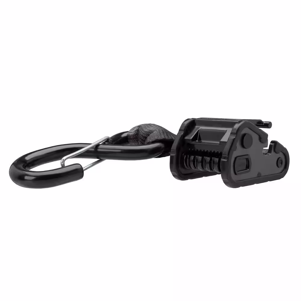SmartStraps 8 ft. Gray Tactical Cambuckle Tie Down Straps with 700 lb. Safe Work Load - 2 pack