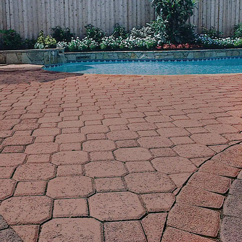 Pavestone Decorastone 9.06 in. L x 5.51 in. W x 2.36 in. H Antq Terra Cotta Concrete Paver (350 Pieces/100 sq. ft./Pallet)