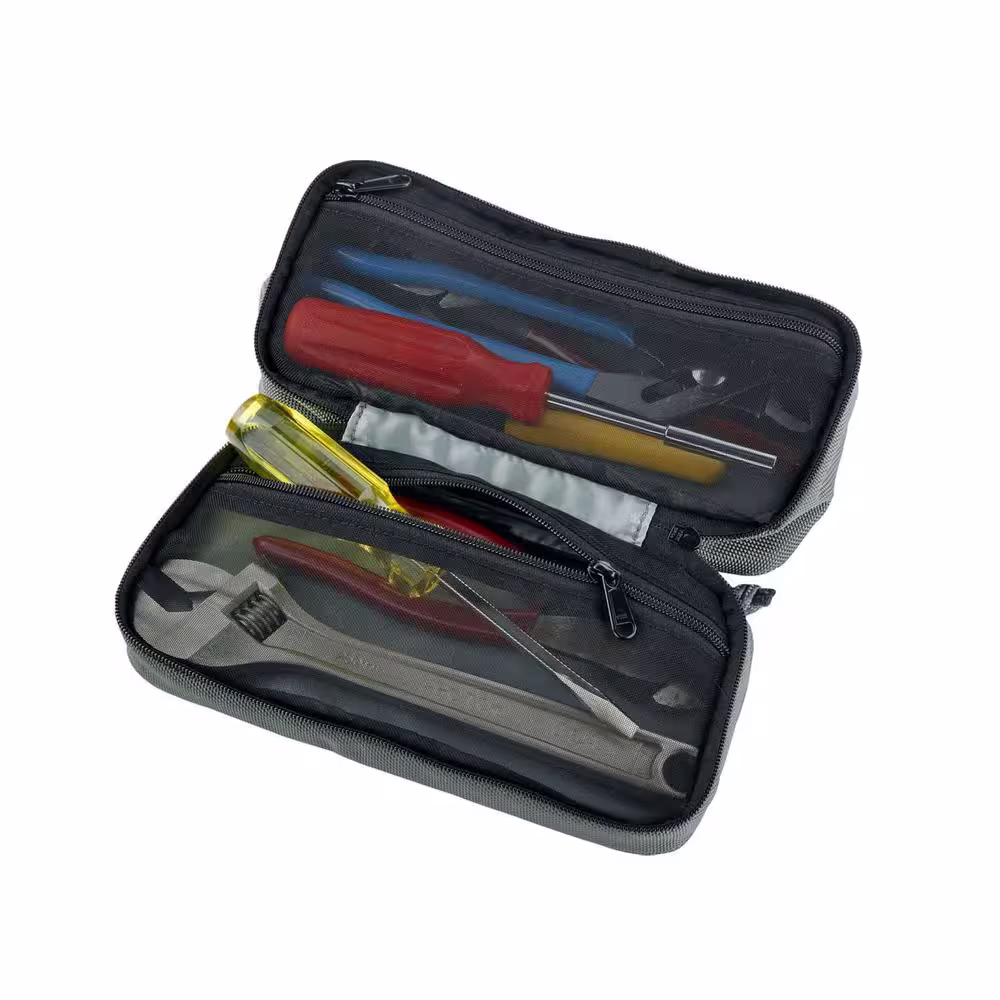 Ergodyne Arsenal 2-Compartment Midsize Small Parts Organizer, Black
