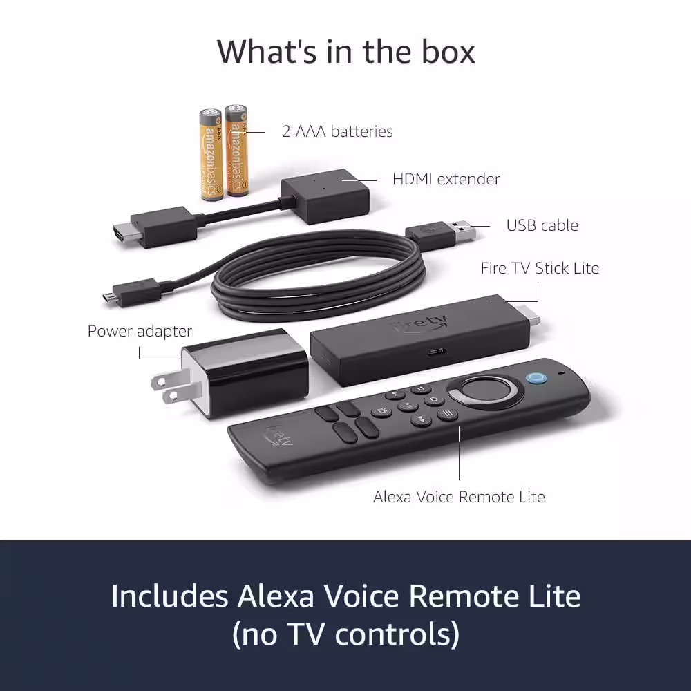 Amazon Fire TV Stick 4K with Alexa Voice Remote (Includes TV controls)