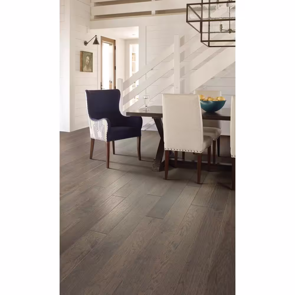 Shaw Olympia Waldron Hickory 3/8 in. T x 6.4 in. W Distressed Engineered Hardwood Flooring (30.5 sqft/case)