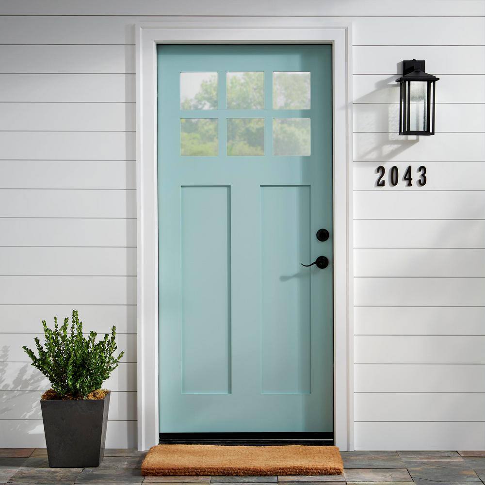 Everbilt 4 in. Flush Mount Aged Bronze House Number 3