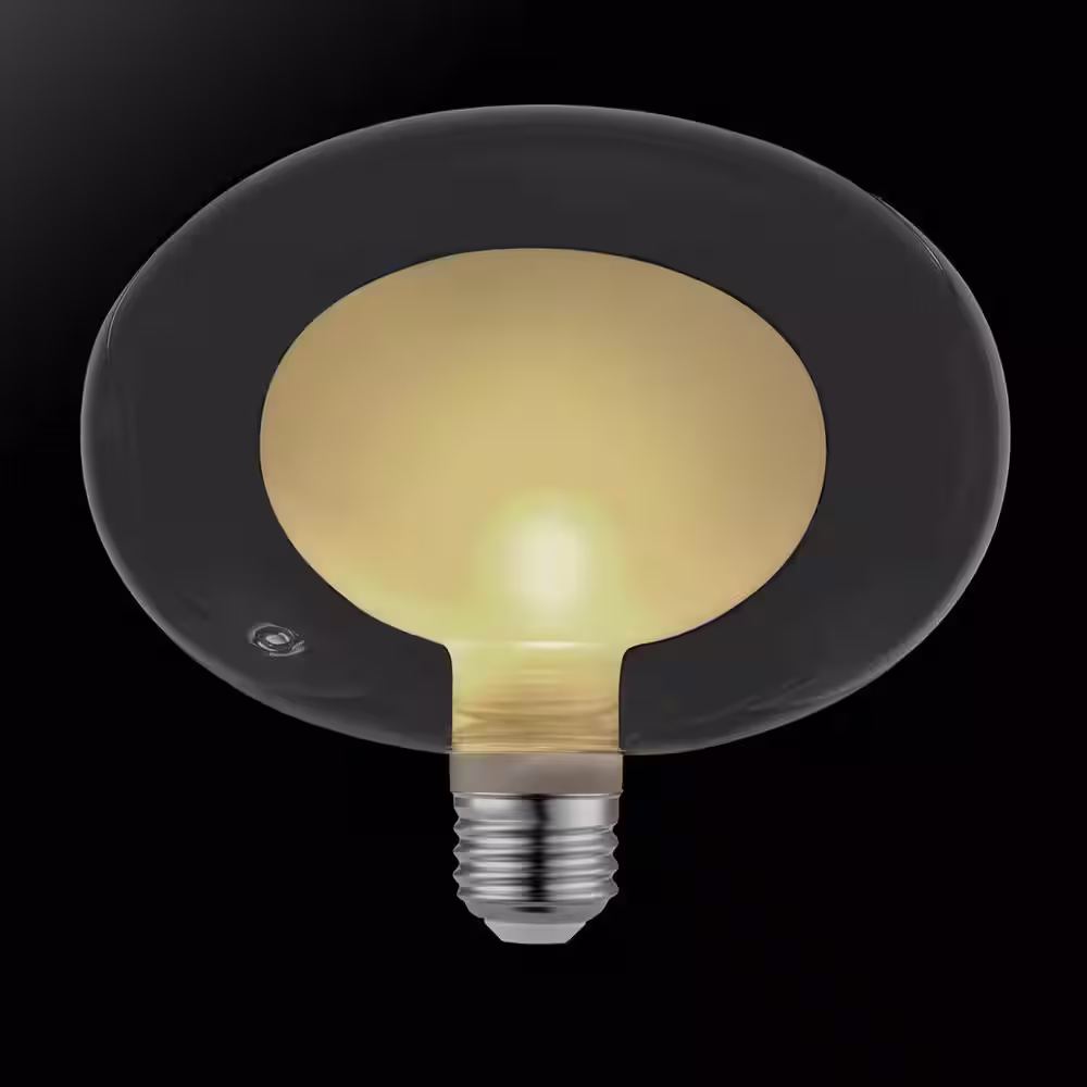 Globe Electric Luxe 10-Watt Equivalent G125 Dimmable LED Light Bulb in Warm White