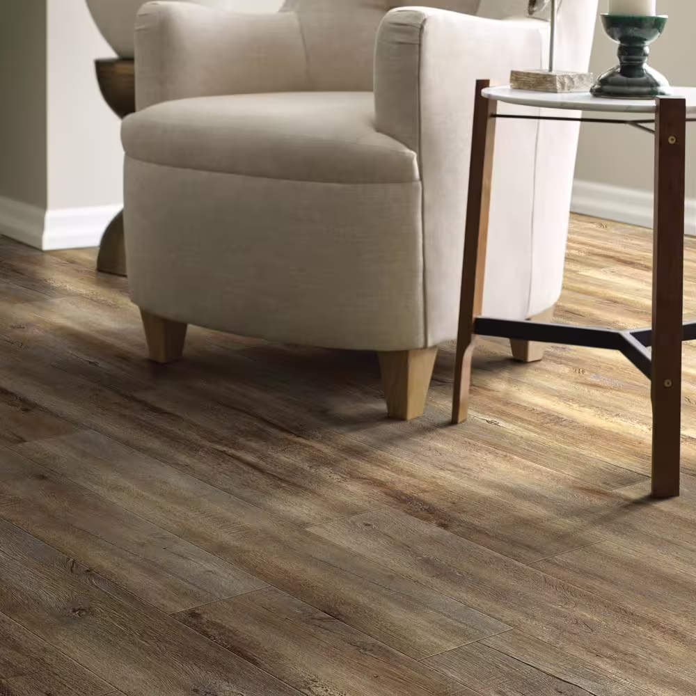 Shaw Cape May Dublin 6 MIL x 7 in. W x 48 in. L Click Lock Waterproof Luxury Vinyl Plank Flooring (27.7 sqft/case)
