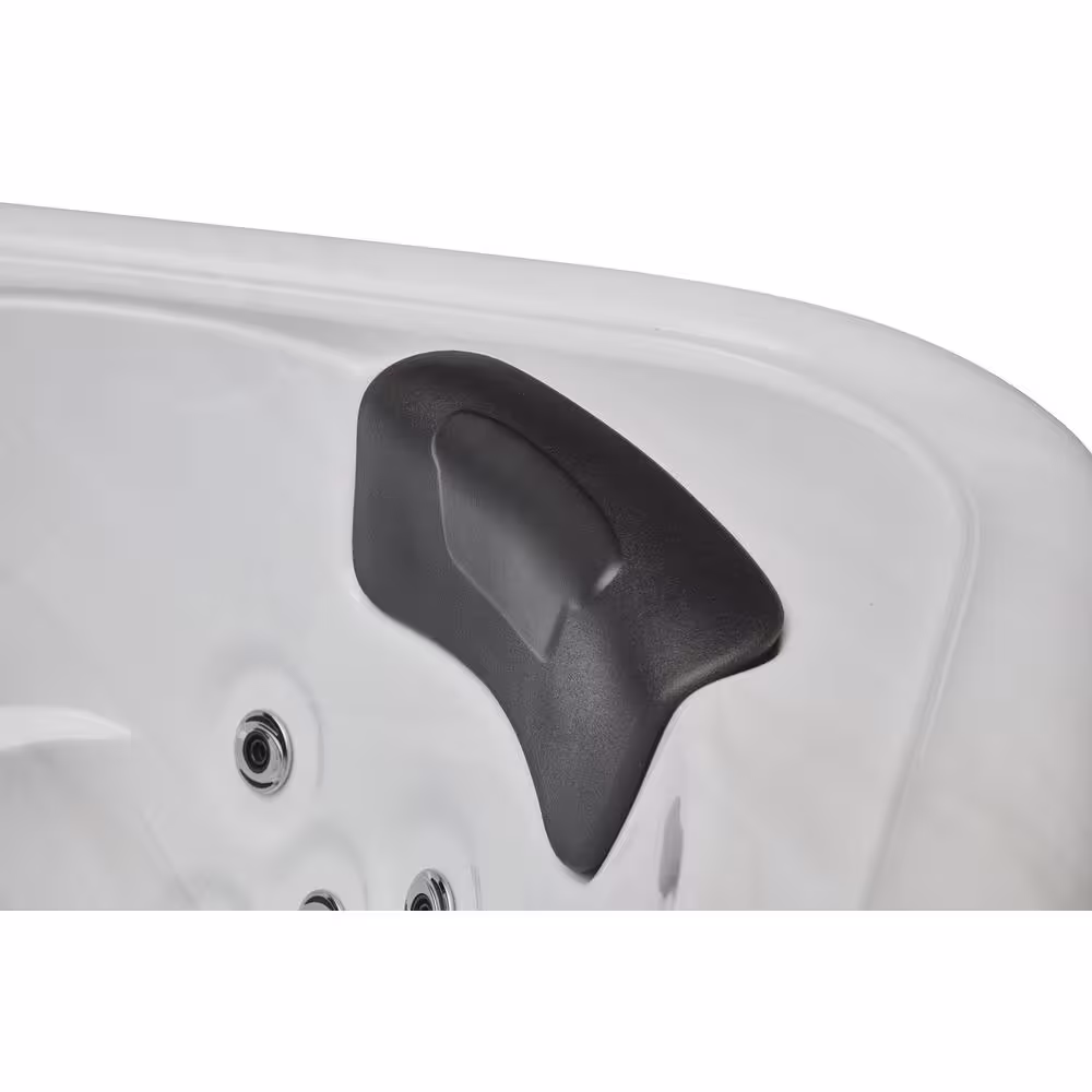 Luxury Spas Eclipse 6-Person 51 Jet Hot Tub with Pearl Gray Interior and Bluetooth
