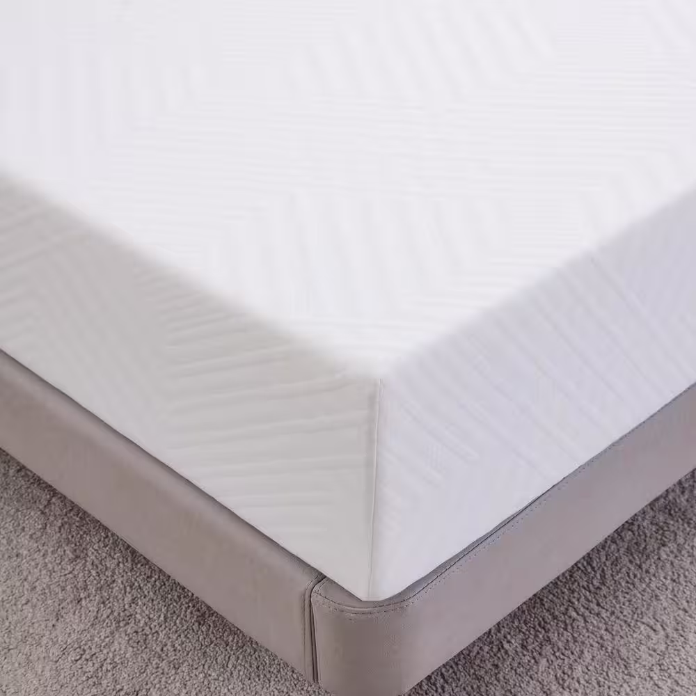 WONDER COMFORT Queen Mattress in a Box 10 in. Medium Firm Mattresses Made in USA Memory Foam