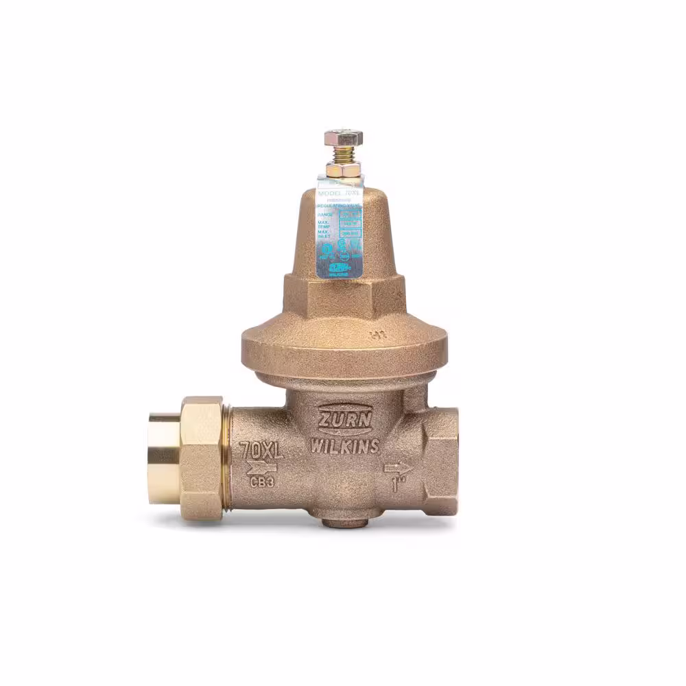 Wilkins 1 in. Brass Pressure Reducing Valve