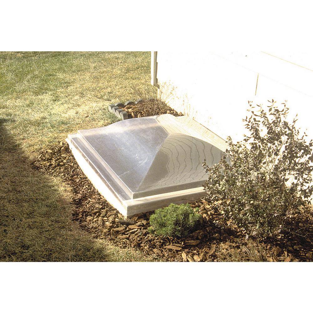 Bilco ScapeWel 75 in. x 42 in. Polycarbonate Window Well Cover for W4048-66N