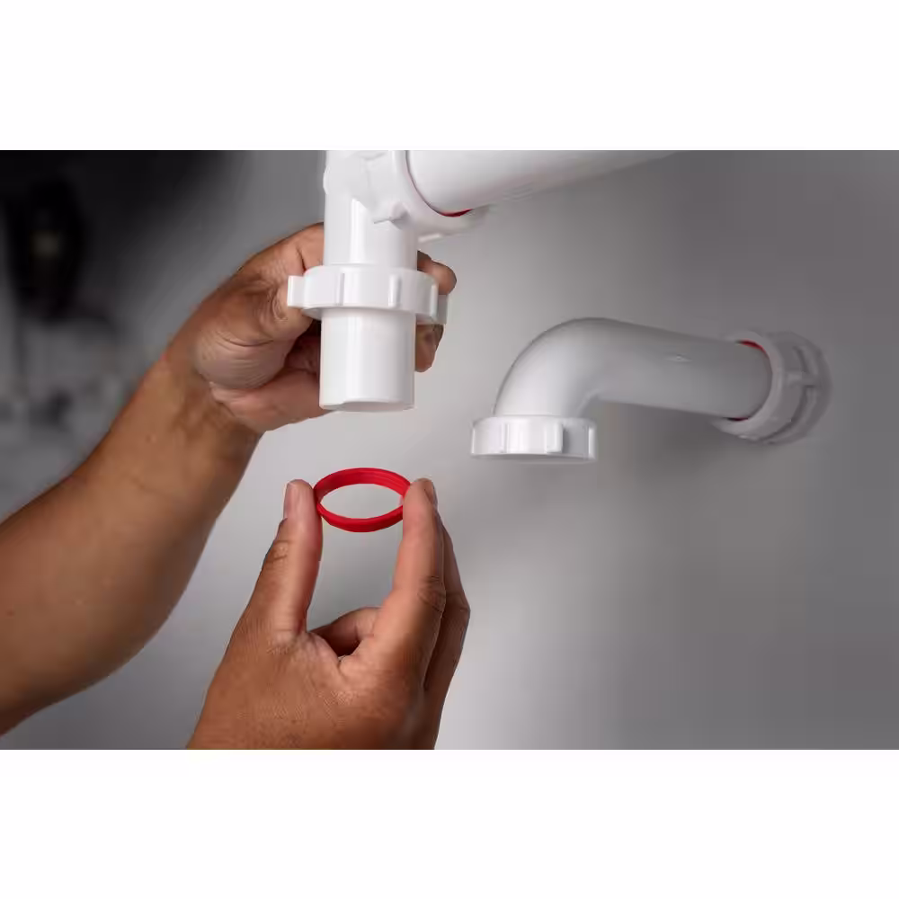 Oatey 1-1/2 in. Sink Drain Pipe Rubber Slip-Joint Washer (2-Pack)