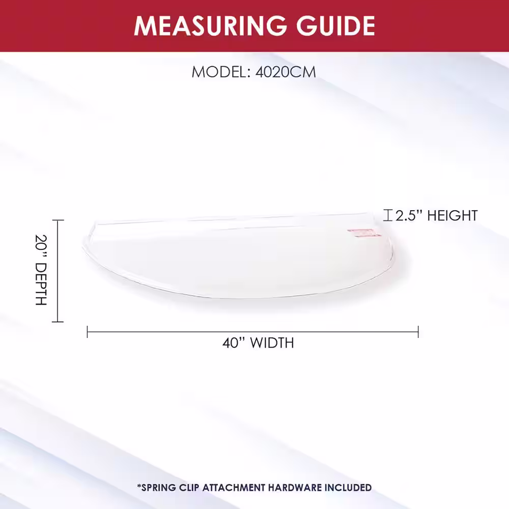 SHAPE PRODUCTS 40 in. W x 20 in. D x 2-1/2 in. H Premium Round Flat Window Well Cover