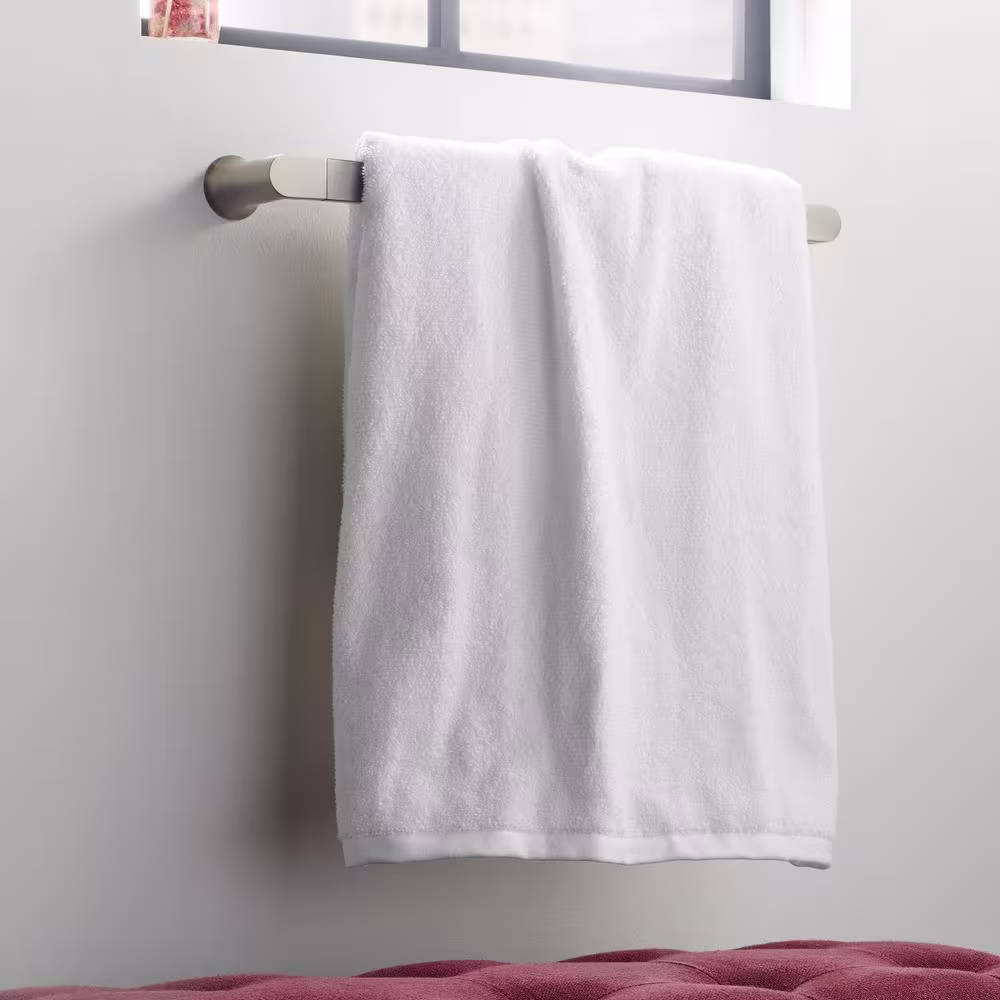MOEN Genta 24 in. Towel Bar in Brushed Nickel