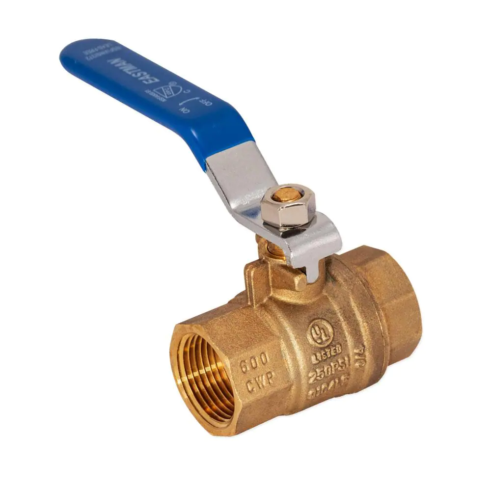 EASTMAN 3/4 in. x 3/4 in. Brass IPS Heavy Duty Full Port Ball Valve