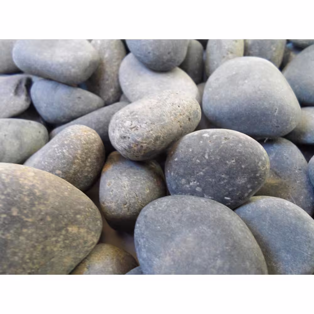 None Rock Ranch 0.50 cu. ft. 40 lbs. 1/2 in. to 1 in. Black Mexican Beach Pebble (40-Bag 20 cu. ft. 1600 lbs. Pallet)