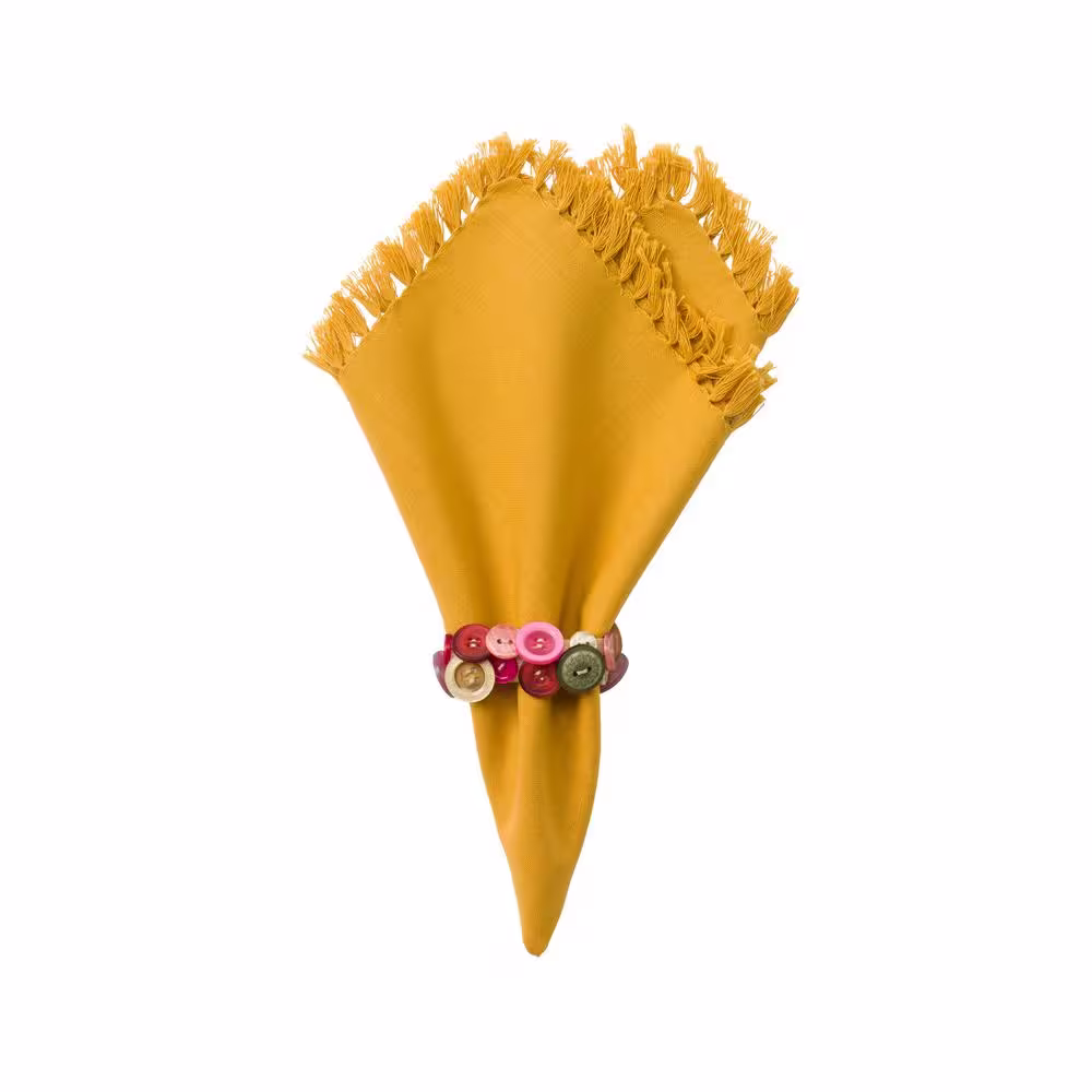 April Cornell Essential Fringed Napkins (Set of 4)