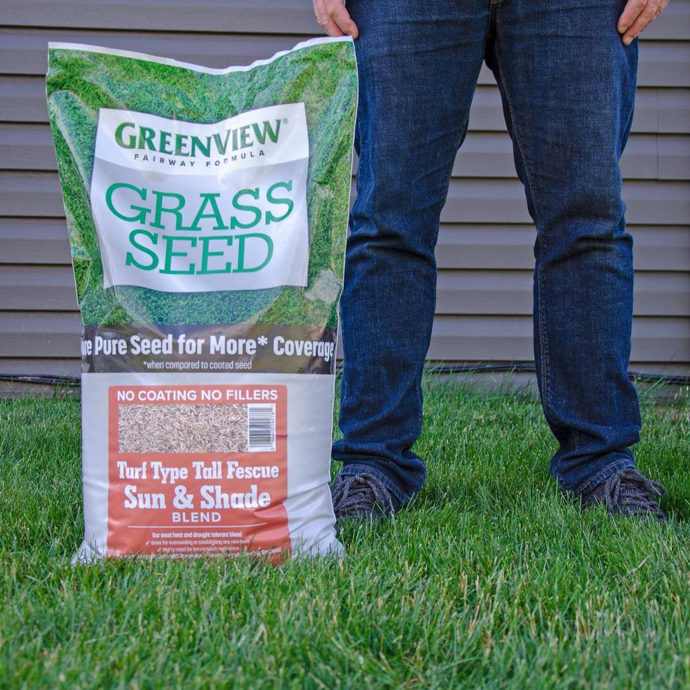 GreenView 20 lbs. Fairway Formula Grass Seed Turf Type Tall Fescue Blend (50-Bags/125,000 sq. ft./Pallet)
