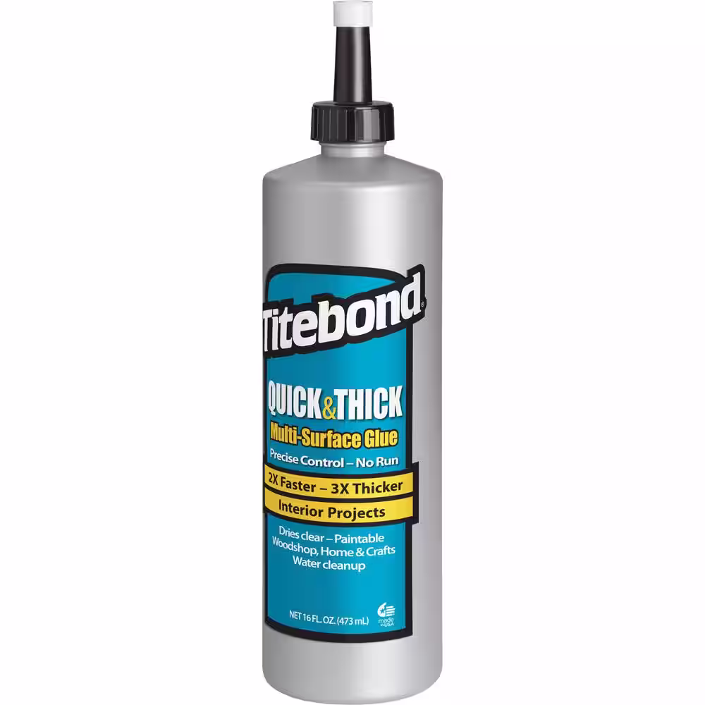 Titebond 16 oz. Quick and Thick Multi-Surface Glue (12-Pack)