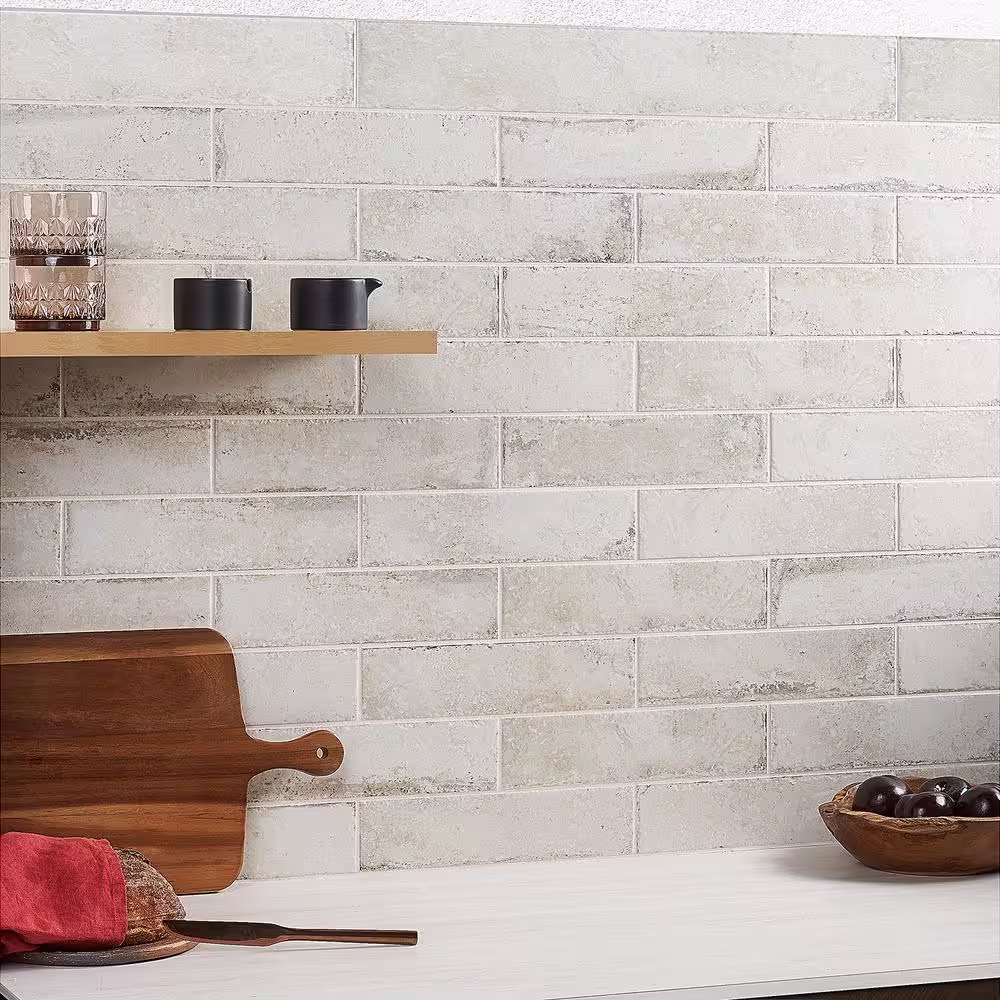 Ivy Hill Tile Granada Olimpia 3 in. x 12 in 9.5mm Natural Porcelain Floor and Wall Tile (46-piece 10.82 sq. ft. / box)
