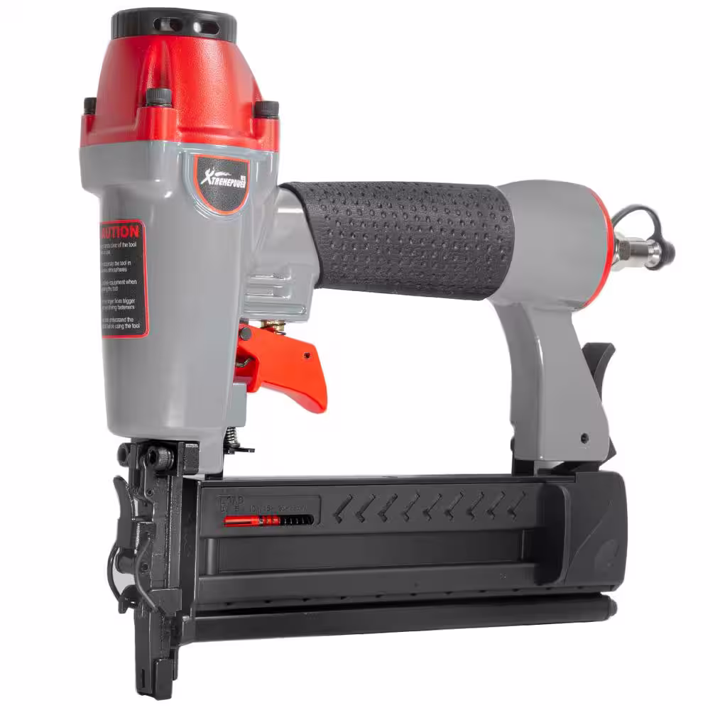 XtremepowerUS 18-Gauge 2 in 1 Brad Nailer Gun and Crown Stapler 300-Pieces Nails/200-Pieces Staples
