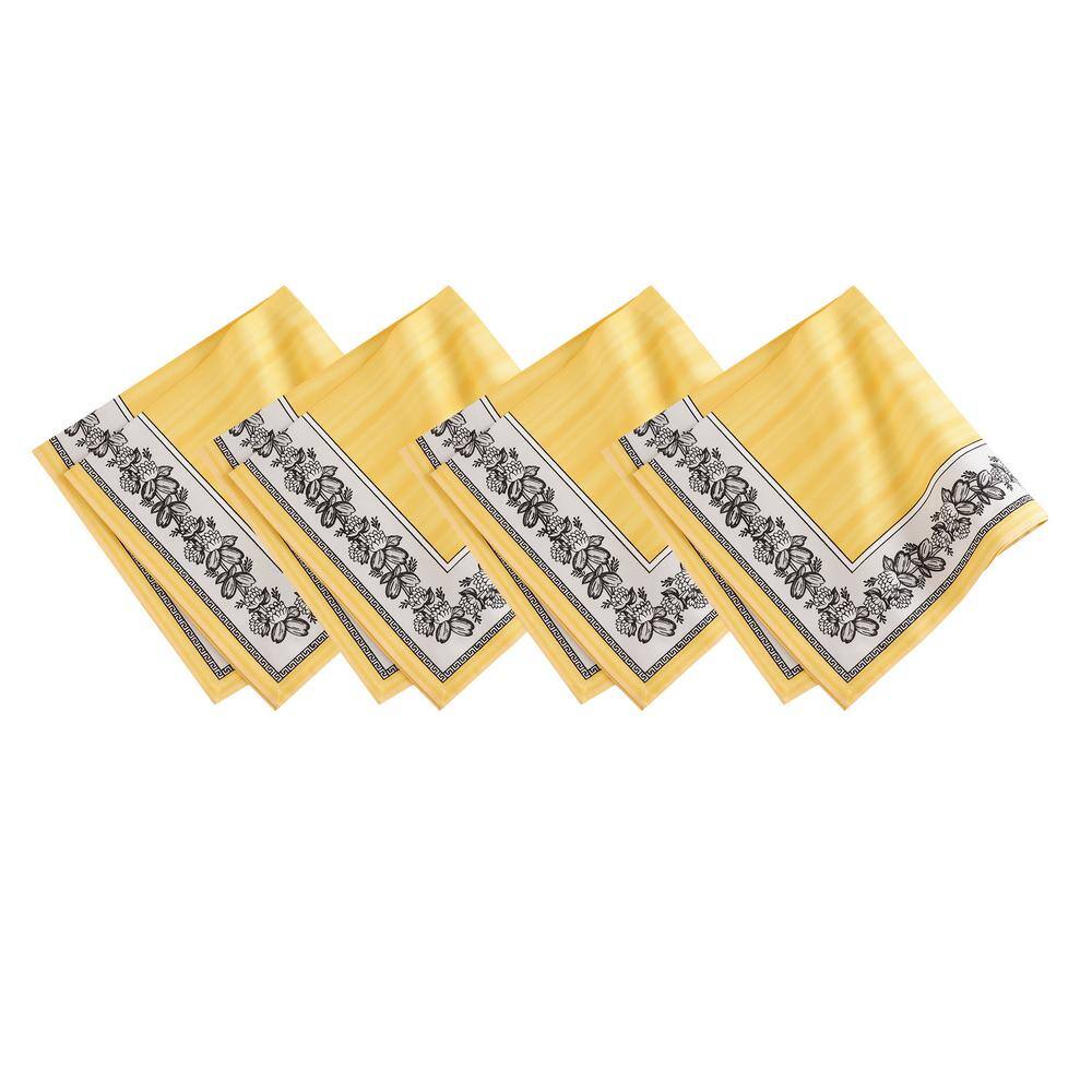 Villeroy & Boch Audun 21 in. W x 21 in. L in Multi-Color Napkins (Set of 4)
