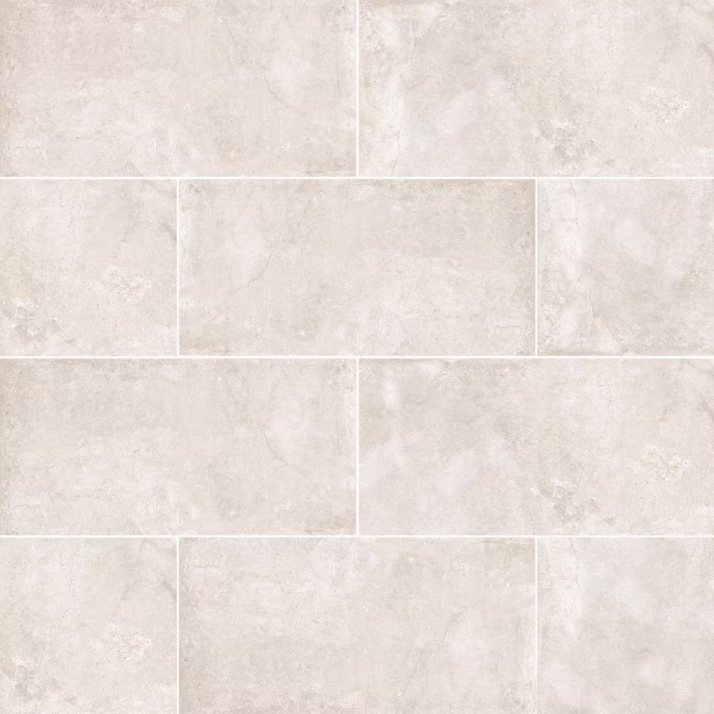 MSI 0.78 in. x 13 in. x 24 in. Soreno Ivory Matte Porcelain Pool Coping Eased Edge 4.34 sq. ft./Case