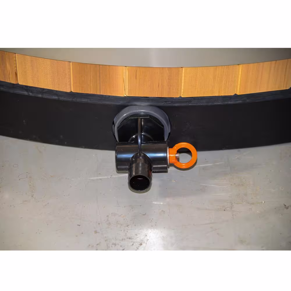 ALMOST HEAVEN SAUNAS Kirami 4-Person Wood Fired Hot Tub