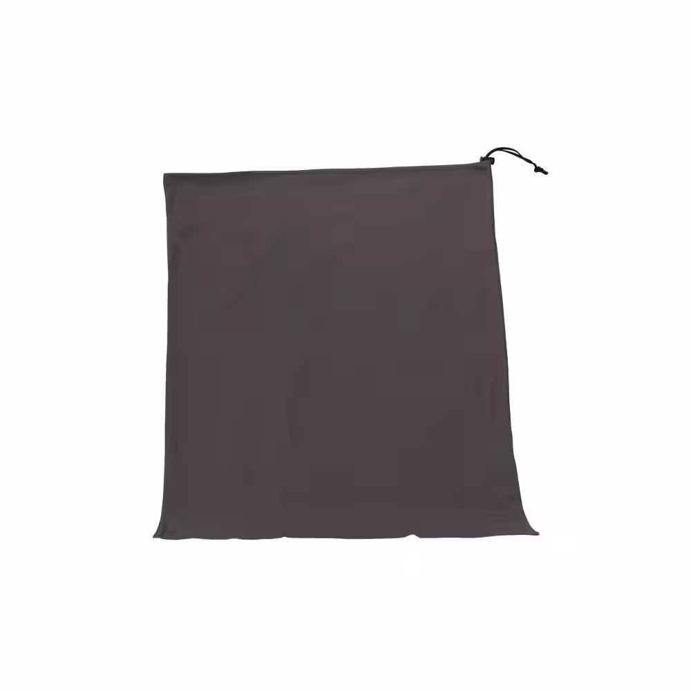 HOUSEHOLD ESSENTIALS Grey Cotton Laundry Bag