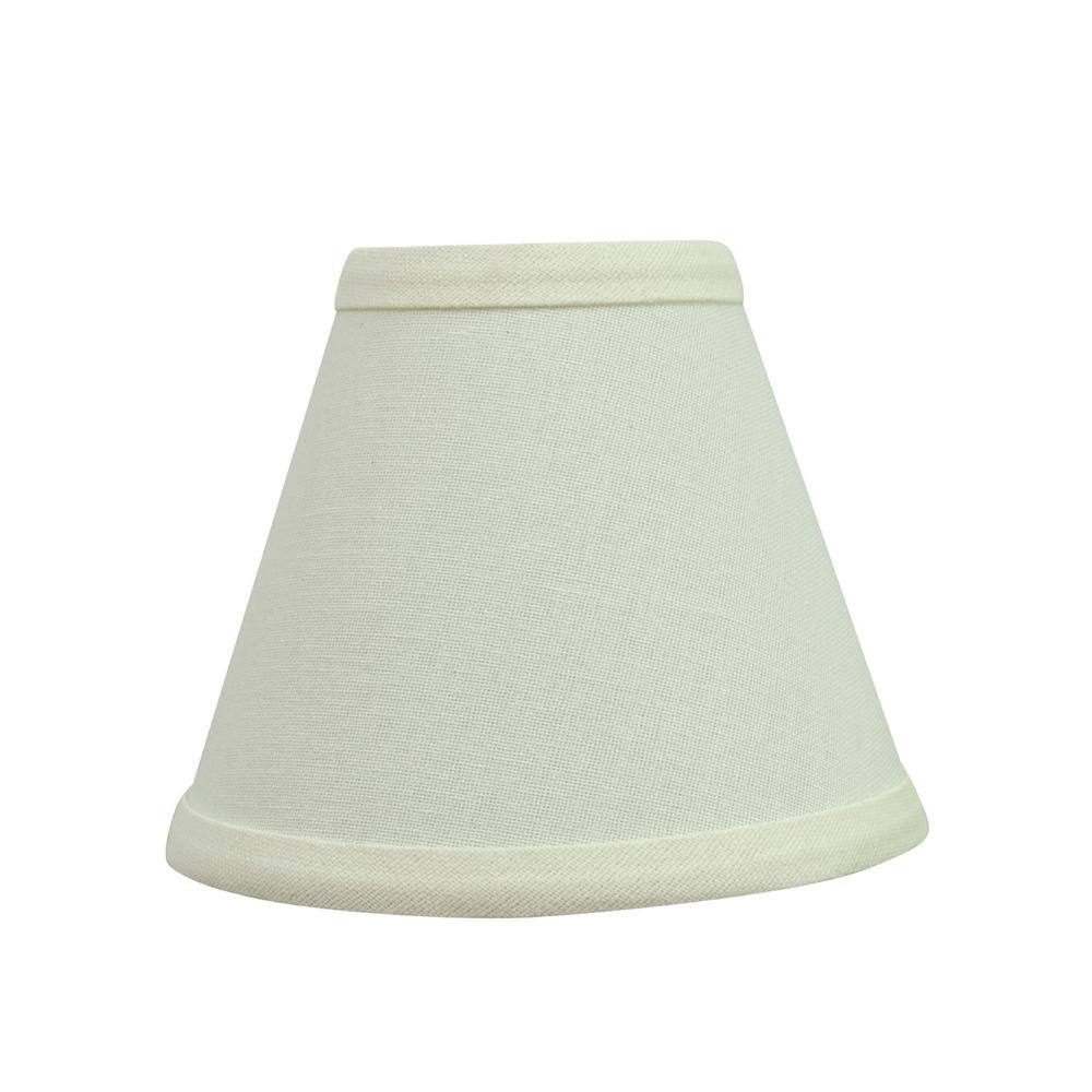 Aspen Creative Corporation 6 in. x 5 in. Vanilla Hardback Empire Lamp Shade (6-Pack)