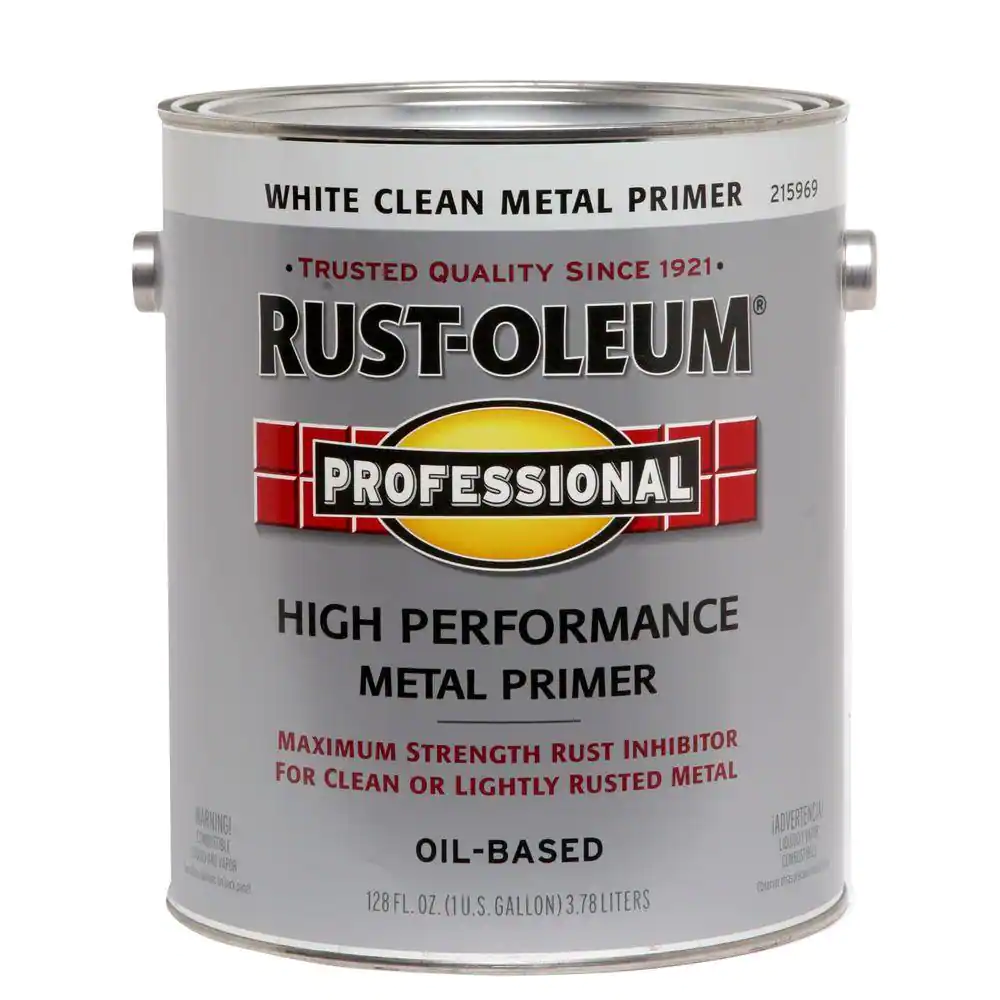 Rust-Oleum Professional 1 gal. White Clean Metal Rust Preventive Primer (Case of 2)