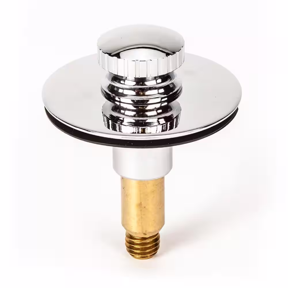 PF WaterWorks Lift n Lock Bathtub Stopper in Chrome