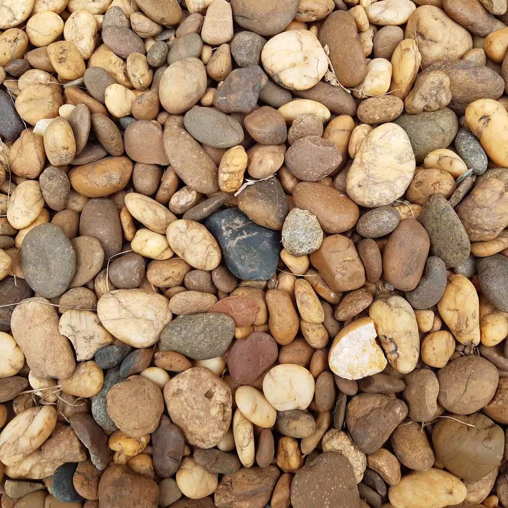 Rain Forest Medium Commodity River Pebbles 16 cu. ft. 1280 lbs.