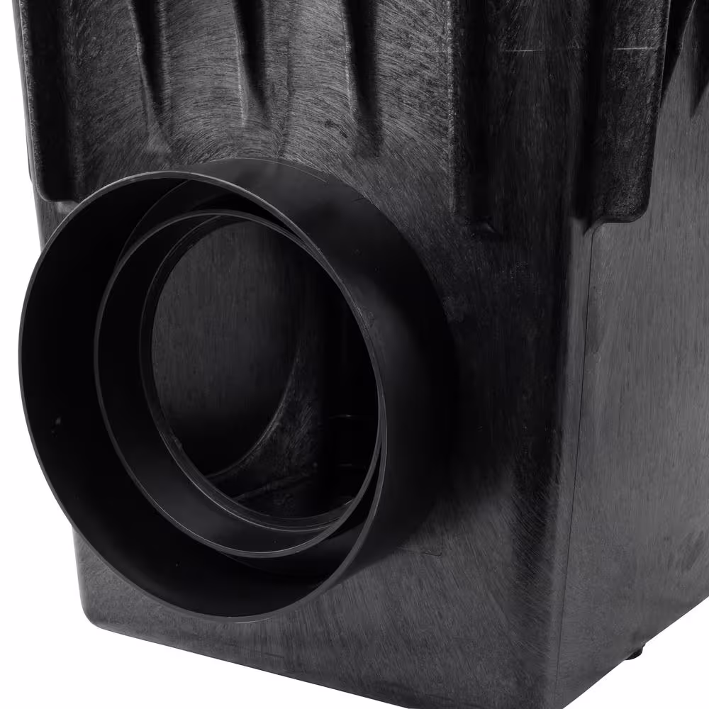 NDS 6 in. Styrene Universal Catch Basin Locking Outlet