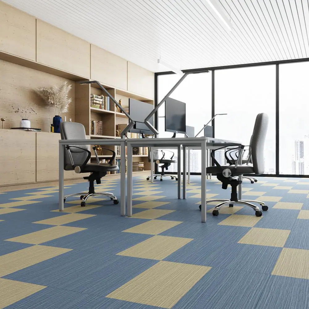 None FabCore Harbor Weave 28 MIL x 12 in. W x 24 in. L Adhesive Waterproof Vinyl Tile Flooring (36 sqft/case)