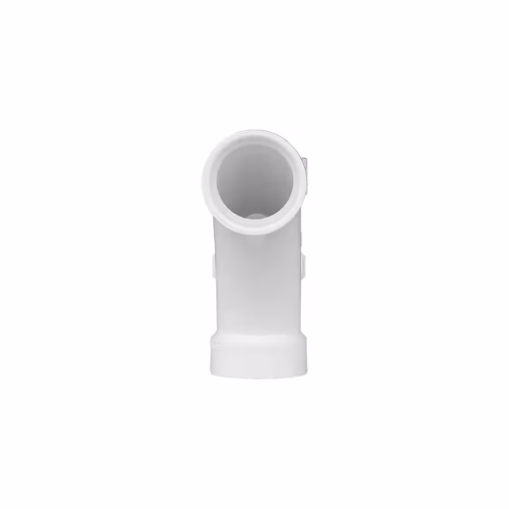 Charlotte Pipe 2 in. DWV PVC Comb Wye and 1/8 Bend Fitting