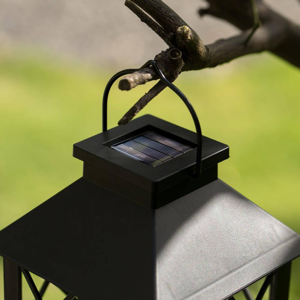 Gardenised Decorative Garden Patio Hanging LED Candle Lantern for Outdoors Table, Lawn and Deck