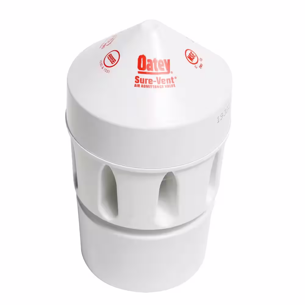 Oatey Sure-Vent 2 in. x 3 in. PVC Air Admittance Valve with 160 DFU Branch