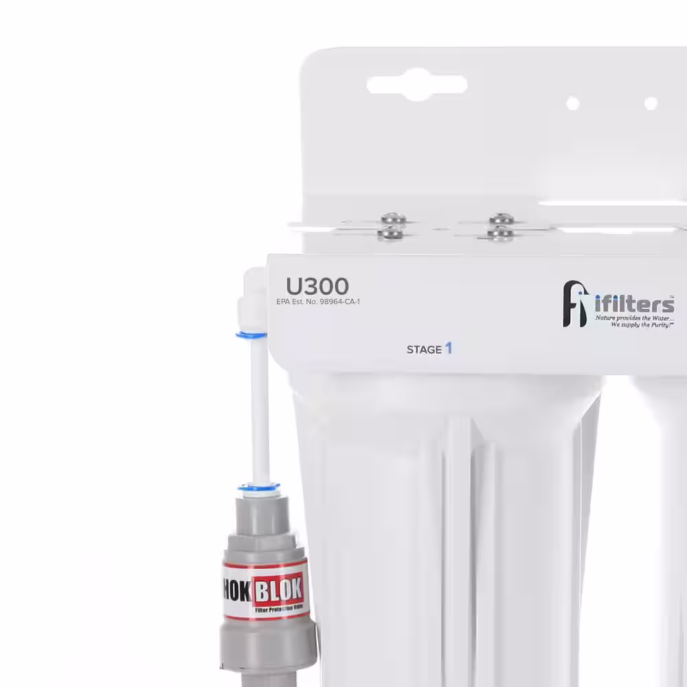 IFILTER 3 Stage Under-Sink Drinking Water Filtration System - Tankless Technology