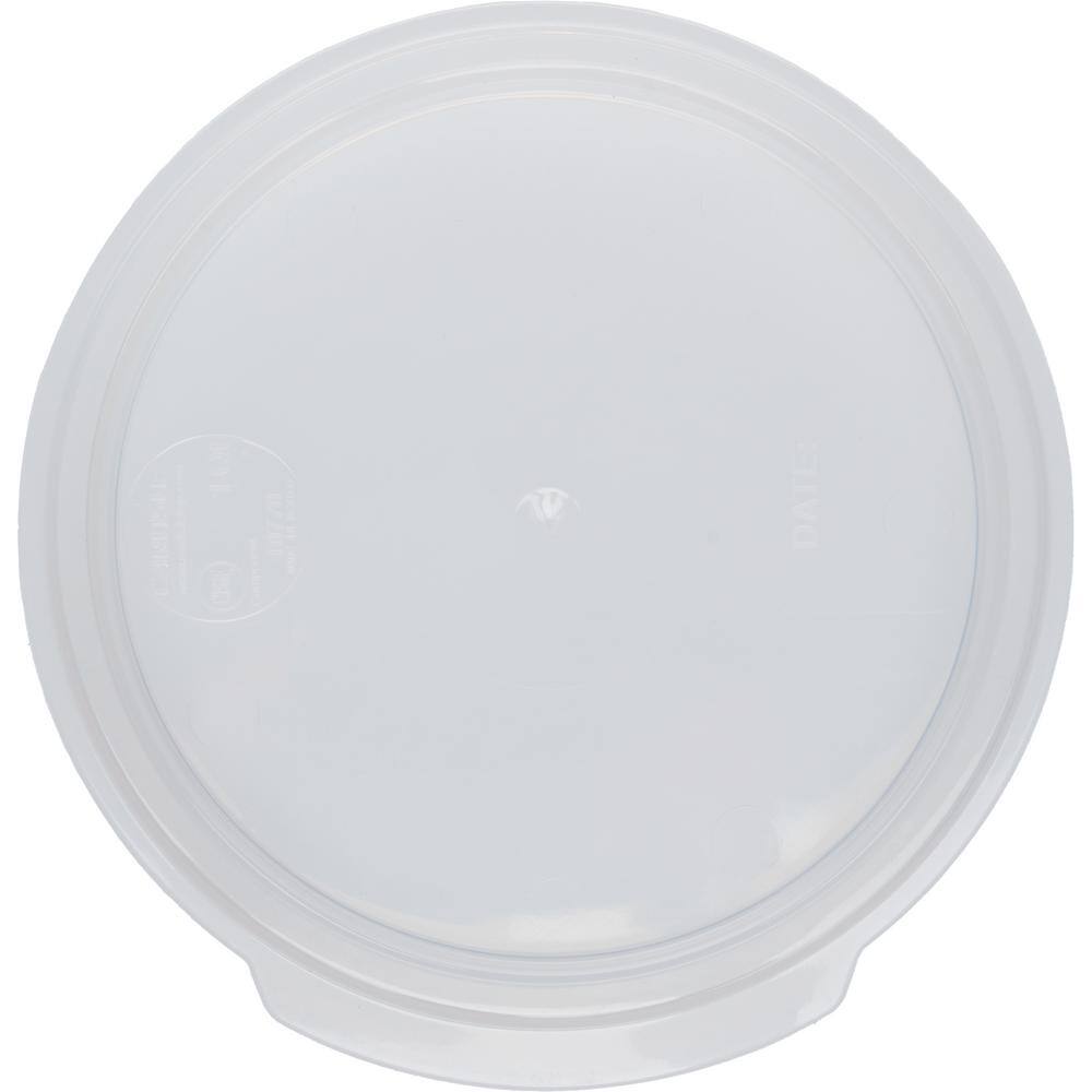 Carlisle Lid for 1 qt. See-Thru Polypropylene Round Storage Container (Case of12)
